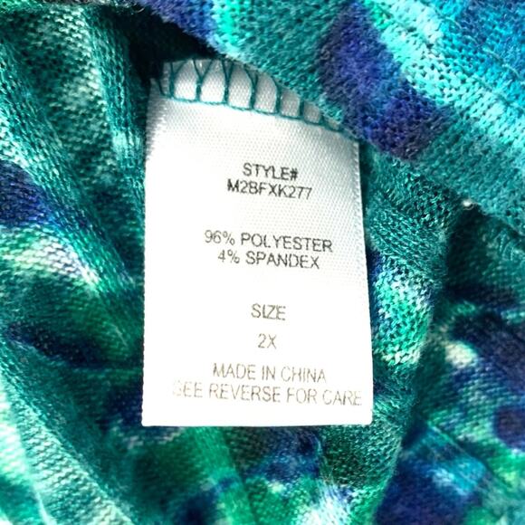 Ribbed Tie Front Button Down Blouse - Picture 11 of 11